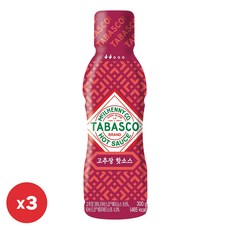 오뚜기 타바스코 고추장 핫소스 300g 3개, 300ml