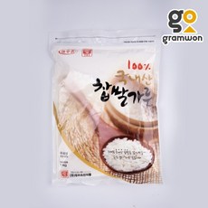 찹쌀가루 1kg 국산 우리승진 찹쌀 분태 쌀가루, 1개