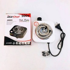 핫플레이트 전기 곤로 가열 열선 숯로 스토브, A. 화이트 500W