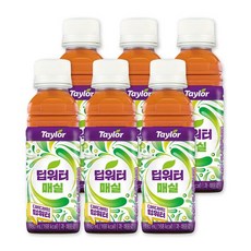 [테일러팜스] [ 공식] 딥워터 매실 180ml x 6병, 6개