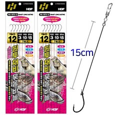 [DND] 해동조구사 망둥어 감성돔 돌돔 원투 낚시 전용 바늘 묶음 채비 용품, 03. 회전고리봉돌30호 1봉