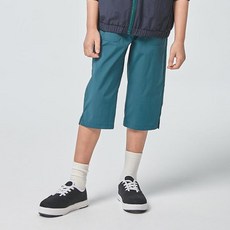 헤지스 키즈 헤지스키즈 7부 화섬 팬츠 HTM12PC06M GN