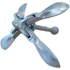 낚시 보트 닻 앵커 앙카 용품 선박 요트 고무 정박, 4KG+20m 앵커, 1개, 4KG 20m