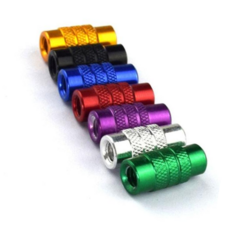 덮개 S 프레스타 튜브 밸브 캡 자전거 뚜껑 타이어, 블루