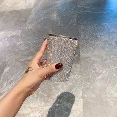 鑲鑽閃亮單層杯 不鏽鋼啤酒杯 咖啡杯 戶外便攜杯, XZ9219鑲鑽單層杯不鏽鋼杯, 1個