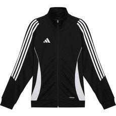 아디다스 트랙탑 져지 트레이닝복 츄리닝 자켓 TIRO24 블랙 남여공용 운동복 + HM 스티커