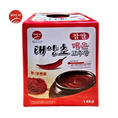 해단지 매운 찹쌀 태양초고추장14kg, 14kg, 1개
