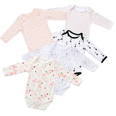 사계절 긴팔 아기옷 출산선물 5종 신생아바디슈트 실내복 외출복 50일 100일 3개월 돌 선물