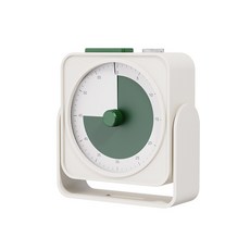 데이루틴 무소음 타이머 뽀모도로 구글 타임 60분, 1개, WHITE