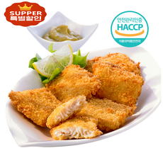 [엘림농수] HACCP인증 제수용 튀김용 순살 명태살 100%, 1박스, 300g(4블록) x 5팩
