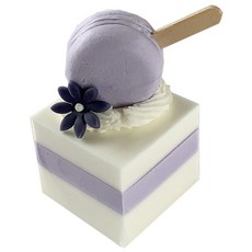 單入蛋糕香皂禮盒 紫色馬卡龍 手工皂 香皂 禮盒 送禮 情人節 生日