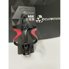 『時尚單車』Ciclovation cage taichi 太極 輕量化 碳纖維 水壺架 亮紅色 11002, 1個
