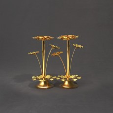 백팔번가 연꽃 PC컵초 받침 티라이트 양초홀더 1개