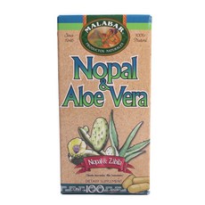 胭脂樹蘆薈膠囊, 100顆, 1盒