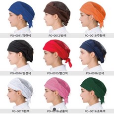 예경 망사두건 위생두건 식당주방 머리두건, 흰색, 1개