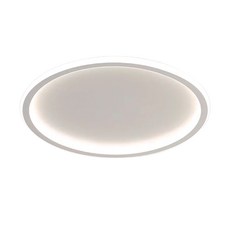 XINGMU 興沐 LED全光譜吸頂燈 無極調光遙控APP控制 臥室書房燈 40/50/60公分 白圈, 40公分白圈