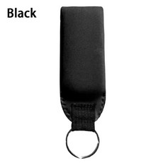 수중 재질 부력 펜던트 수상 스포츠 키링 보트 키체인 플로팅, 색상: 4. Black