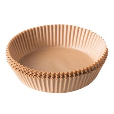 氣炸鍋烘焙紙盤50入，食品級材質，不沾黏易清洗，適用多種尺寸氣炸鍋, 1個