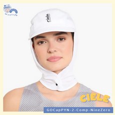 Ciele GOCapPYN-2-Comp-NineZero 可拆式護頸運動跑帽 白色, 1個