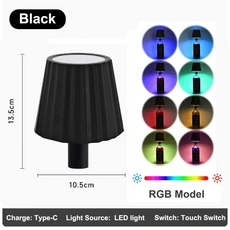 와인 병에 대 한 RGB 무선 테이블 램프 야외 사용에 LED 빛 터치 컨트롤 레스토랑 바 축제 파티에 이상적, 01 0-5W의 경우, 05 Style B-RGB