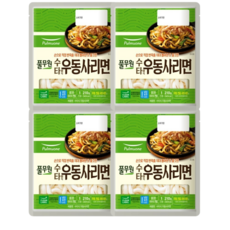 풀무원 수타우동사리면 210g, 4개