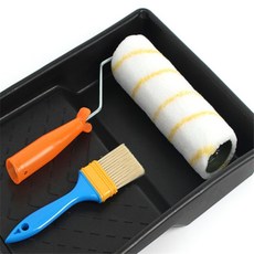 해돋이 페인팅 도구세트 옐로우 페인트롤러붓, 1