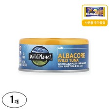 와일드플래닛 야생 흰날개 다랑어 사은품 추가증정, 142g, 1개