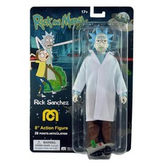 정품++ Mego 릭 산체스 앤 모티 액션 피규어
