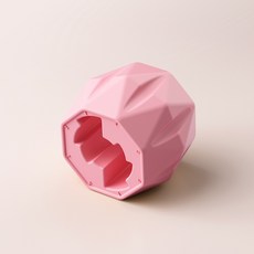 面部瑜伽球 咬肌訓練器 下顎線塑形, 粉色 盒子 繩子