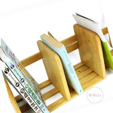 엠비아5 원목 책꽂이 북엔드