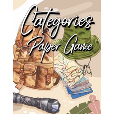 Categories Paper Game: 120 Paper Sheets for Playing Scattergories Board Game - Score Game Record Book Paperback, Millie Zoes, English, 9787617214020