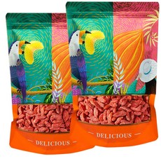 중국산 건조 구기자, 2개