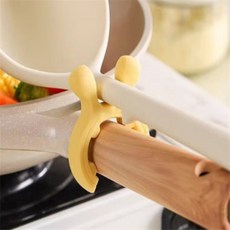 썬샤인몬탁 실리콘 국자 받침대 실리콘뒤집개받침대, 옐로우