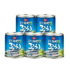 동원 자연산 꽁치, 230g, 5개
