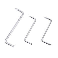 3피스/세트 재봉 헤밍 세트 좁은 롤 헴 풋 좁은 롤 헴 프레셔 3mm 4mm 6mm 헤밍 풋, 3개, 13AC2007622_CP