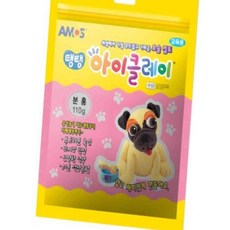 꼬미얌 클레이 110g 분홍 1개 클레이놀이