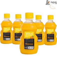 제주 감귤주스 100% 착즙 제주랑 한라봉 320ml (5입)