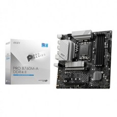 MSI PRO B760M-A DDR4 II, 혼합색상 1개