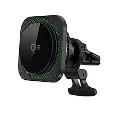 祥昌電子 Qi2 15W 車用無線充電手機架，磁吸製冷設計