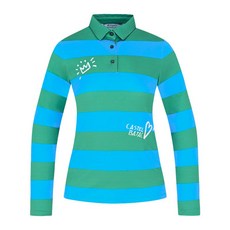 까스텔바작 () 여성 스트라이프 티셔츠_BGCWTS702GR