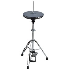 Goedrum 電子踏鈸 Hi-Hat架 / 獨立式電子Hi-Hat / 13吋橡膠鈸, 1個, 二片式Hi-Hat+腳架,Alesis DM10 & Strike