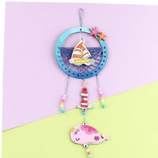 소모품 유니아트 쥬얼리 드림캐쳐만들기 고래/DIY, 본상품