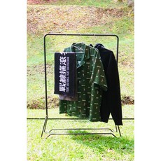 日月鉄工所「寂然」衣掛架 吊衣架 掛衣架【露營狼】【露營生活好物網】, 1個, M號, 黑砂塗裝