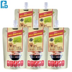 애묘 체질개선용 닭고기황태육수 5개 고양이영양식, 본상품선택, 180ml