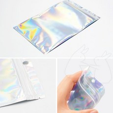 윈코 악세사리 파우치 소분 걸이형 케이블 포장 지퍼백 16x24cm