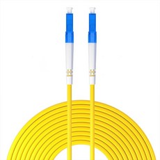 山澤 光纖跳線 SC-SC/SC-FC/FC-FC/LC-LC/LC-FC 單模單芯 工程電信級, 1個, LC-LC,10m