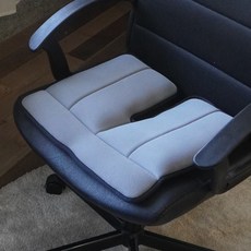 AC Rabbit 柔軟低均壓氣墊坐墊 OAS-1804, 灰,簍空