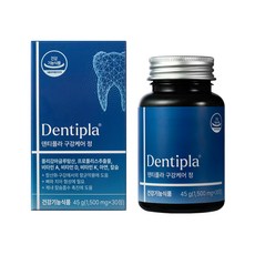 덴티플라 구강케어 정, 1박스, 30정