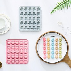 企鵝造型硅膠模具 動物軟糖冰格巧克力模滴膠模具, 1個