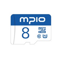 엠피오 마이크로 SD카드 8GB 16GB 32GB 64GB 128GB 블랙박스 갤럭시 핸드폰 TF 외장메모리, MPIO MICRO SD 8GB, 1개